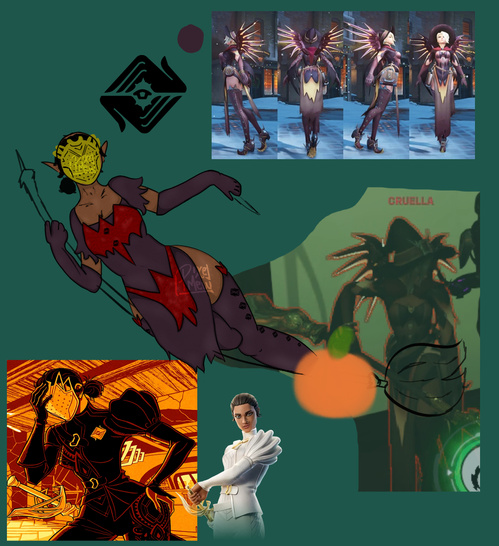 [WIP] Nisha (Fortnite) as Witch Mercy (Overwatch 2)