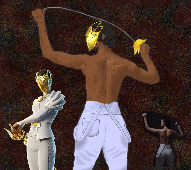 Nisha (Fortnite) as Alexehler